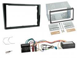 Radioeinbauset mit CAN-Bus f�r Doppel DIN Autoradio in Opel Corsa (D, 2009-2014) - Klavierlack