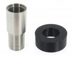 Gewindeverlngerung 72 mm, M27, Edelstahl - Dietz DZ-ANT1030-100