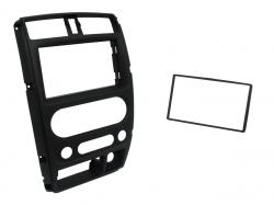 Einbaurahmen fr Doppel DIN Autoradio in Suzuki Jimny (2008-2018) - komplette Frontplatte