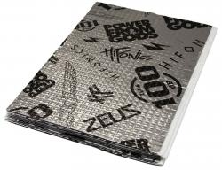 Dmmmaterial ZEUS AluButyl 100dB 250x370x1.6mm 8 Stck - Hifonics