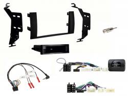 Einbauset mit Lenkradadapter fr Doppel DIN Autoradio in Toyota Prius (2004-2009)