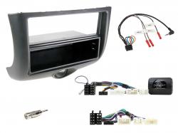 Einbauset mit Lenkradadapter fr DIN Autoradio in Toyota Yaris (P1, 1999-2003)