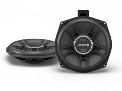 Alpine DP2-80WF-B - 20 cm Passiv Subwoofer mit 200 Watt (RMS: 100 Watt)