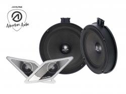 Alpine SPC-106CRA2-2 - 16,5 cm Komponenten-Lautsprecher mit 150 Watt (RMS: 100 Watt)