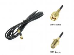 Antennenverlngerung - SMA (Buchse / Stecker) - 7,5 m - RG58 - Dietz 9507