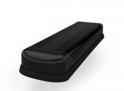 Panorama Antenne 8x8 LTE / 5G / 2xWLAN / GPS MEGALODON mit 3,0 m Kabelsatz, schwarz - PAN-ANT2230B