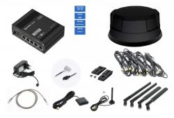 Teltonika 5G WLAN Router RUTX50B mit ANT530 schwarz - TEL-RUTX50B-530B