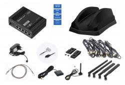 Teltonika 5G WLAN Router RUTX50B mit ANT615B schwarz - TEL-RUTX50B-615B