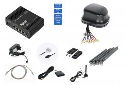 Teltonika 5G WLAN Router RUTX50-12V und Antenne DZ_ANT1030 - TEL-RUTX50B-1030