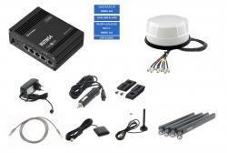 Teltonika 5G LTE WLAN Router RUTM54 mit ANT510 wei - TEL-RUTM54-510