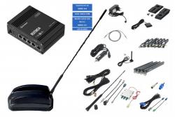 Teltonika 5G LTE WLAN Router RUTM54 mit ANT615 schwarz ohne Trger - TEL-RUTM54-615B-0