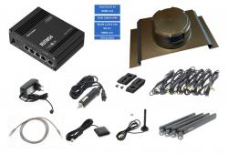 Teltonika 5G LTE WLAN Router RUTM54 mit ANT515 schwarz, Trger 15908 - TEL-RUTM54-515B-8