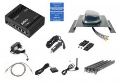 Teltonika 5G LTE WLAN Router RUTM54 mit DZ_ANT1030 und Trger - TEL-RUTM54-1030-50