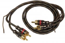 ESX DIRECTION DSC0.3 - 2-Kanal Stereo Cinchkabel geschirmt - 0,3 m