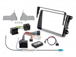 Alpine KIT-802T5 - Installations-Set, gewinkelt fr X801 / 2 / 3D-U im VW T5, T6