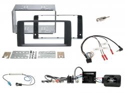 Radioeinbauset fr Doppel DIN Autoradio in MAN TGS, TGX (2017-2023)