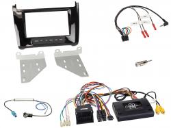 Einbauset mit Lenkradadapter fr Doppel DIN Autoradio in VW Polo (6C, 6R, 2014-2017) - piano