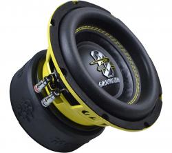 Ground Zero GZRW 8XSPL-D1 - 20 cm Passiv Subwoofer mit 1000 Watt (RMS: 500 Watt)