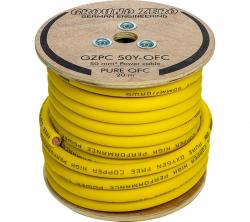 Ground Zero GZPC 50Y-OFC - OFC-Stromkabel - 50 mm gelb 20 m
