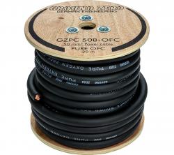 Ground Zero GZPC 50B-OFC - OFC-Stromkabel - 50 mm schwarz 20 m