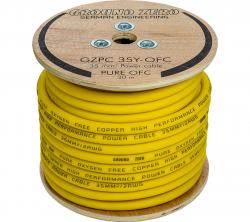Ground Zero GZPC 35Y-OFC - OFC-Stromkabel - 35 mm gelb 30 m