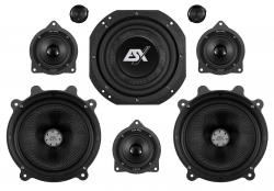 ESX TES3YSET2 - 16,5 cm Komponenten-Lautsprecher mit 250 Watt (RMS: 125 Watt)