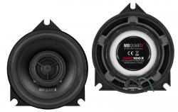 MB Quart QMB100X - 10 cm 2-Wege-Lautsprecher mit 120 Watt (RMS: 60 Watt) fr BMW E / F / G, Mini R