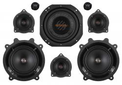 Musway TES3YSET1 - 16,5 cm Komponenten-Lautsprecher mit 200 Watt (RMS: 100 Watt)