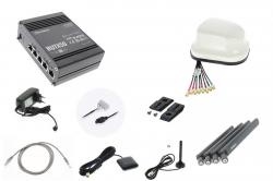 Teltonika 5G WLAN Router RUTX50-12V und Antenne DZ_ANT1030W wei - TEL-RUTX50e-1030W