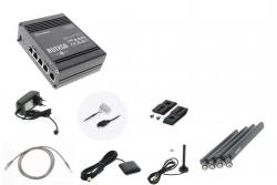 Teltonika 5G / LTE / WLAN Router RutX50 black, CAT20, DL bis 3,3Gbit/s - TEL-RutX50e-12V