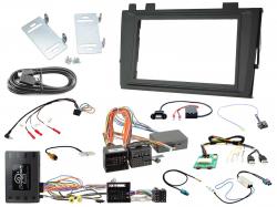Einbauset mit Lenkradadapter f�r Doppel DIN Autoradio in VW Transporter T6.1 (ab 2019) mit MIB II