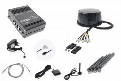 Teltonika 5G WLAN Router RUTX50B mit ANT510 schwarz - TEL-RUTX50e-510B