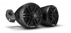 Rockford Fosgate Marine M0WL-65MB - 16,5 cm Aufbau-Lautsprecher mit 300 Watt (RMS: 75 Watt) - schw.