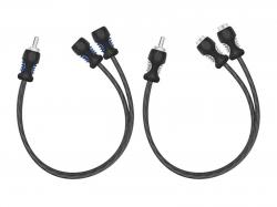 Recoil Echo OFC Cinch Kabel Y-Kabel (f) / (f) auf (m), 30cm - 30.5970-201