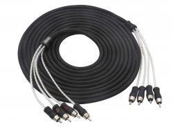 Recoil Premium OFC Cinch Kabel, 4 Kanal - 3,60 m - 30.5980-351