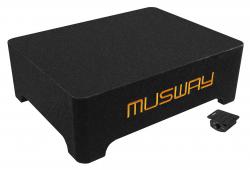 Musway MF110A - 25 cm Aktiv Subwoofer mit 650 Watt (RMS: 325 Watt)
