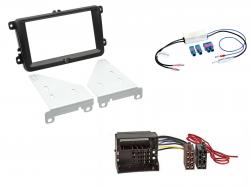 Radioeinbauset f�r Doppel DIN Autoradio in VW / SEAT / SKODA (Bj. siehe Liste)