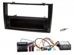 Radioeinbauset mit CAN-Bus f�r DIN Autoradio in Peugeot 308 (2007-2009) - piano schwarz