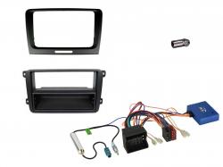 Radioeinbauset mit CAN-Bus f�r DIN Autoradio in Skoda Superb (2008-2015) - schwarz
