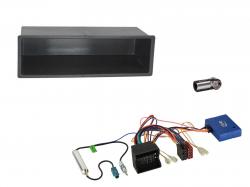 Radioeinbauset mit CAN-Bus f�r DIN Autoradio in VW Golf IV, Polo, T4 (2005-2009) - schwarz