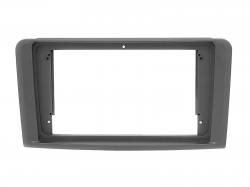 Einbaurahmen f�r 9 Zoll Autoradio in Mercedes M-Klasse (W164) / GL-Klasse (X164) - schwarz