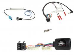 Einbauset mit Lenkradadapter f�r DIN Autoradio in Renault Kangoo (2013-2021), 20 Pin / 32 Pin