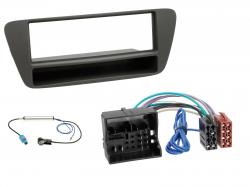 Radioeinbauset f�r DIN Autoradio in Audi Q3 (2011-2018) - mit Concert OEM Ger�t Farbmonitor