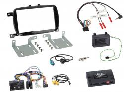 Radioeinbauset mit CAN-Bus f�r Doppel DIN Autoradio in Fiat 500 X (ab 2016 Facelift) - mit Tasten