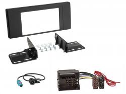 Radioeinbauset f�r Doppel DIN Autoradio in BMW X5 (E53, 2002 - 2006), Quadlook