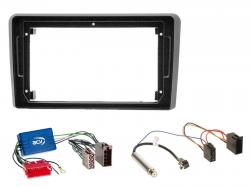 Radioeinbauset f�r 9 Zoll Autoradio in Audi A3 (8P, 2003-2006) - nicht f�r Bose, ISO, schwarz