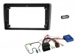 Radioeinbauset mit CAN-Bus f�r 9 Zoll Autoradio in Audi TT (2006-2014) - schwarz