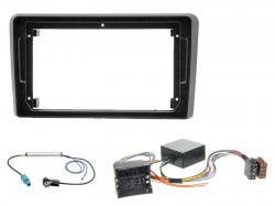 Radioeinbauset f�r 9 Zoll Autoradio in Audi A3 (8P, 2006-2013) - Aktiv, MOST Quadlock, schwarz
