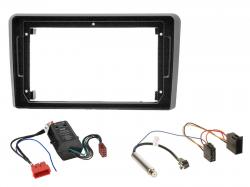 Radioeinbauset f�r 9 Zoll Autoradio in Audi A3 (8P, 2003-2006) - f�r Bose, ISO, schwarz
