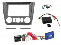 Radioeinbauset mit CAN-Bus f�r 9 Zoll Autoradio in BMW 1er E81 / E82/ E87/ E88 (07-13), Aktiv, man.